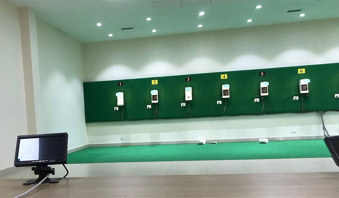 Gagan Narang Shooting Range, Kalinga Stadium.jpg